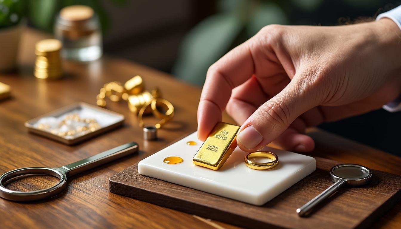 Reconnaître de l’or authentique en quelques minutes seulement